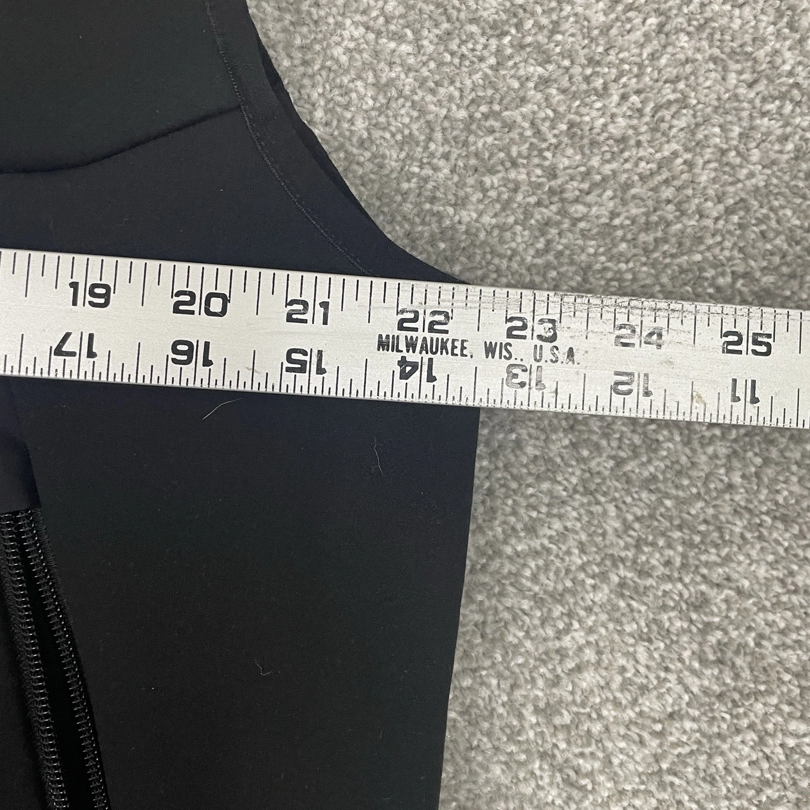 Kjus Windstopper Vest Men L Black Golf Full Zip Outdoors Sleeveless Systems Work - product detail image 7