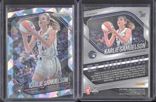 2025 Panini Prizm WNBA #102 Karlie Samuelson Ice Prizm