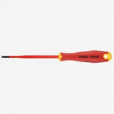 Felo E-slim Insulated 6.5 x 125mm Slotted Screwdriver