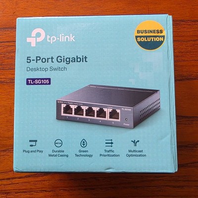 TP-LINK Technologies TP-Link (TL-SG105) 4-Ports External Switch