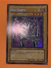 MISPRINT GIL GARTH Glas-en091 Secret Rare UNLIMITED Glossy VLP HOLO BLEED
