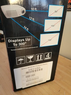 Optoma HD180 HD Projector | eBay