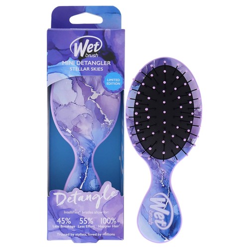 Wet Brush Mini Detangler Stellar Skies Brush - Violet Skies 1 Pc - Picture 1 of 3