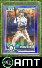 Victor Robles 2026 Topps Series 1 Purple Rainbow Foil 89/250 Seattle Mariners