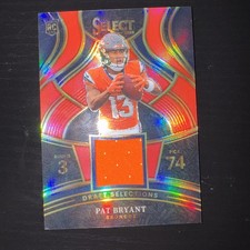 Draft Selections Prizm 2025 Panini Select Pat Bryant #DSM-PBT Draft Broncos NFL