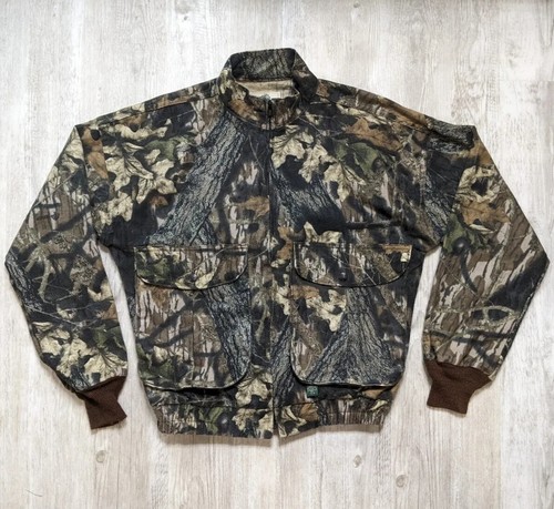 Camouflage Full Zip Jacket Hunting Size 