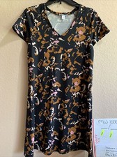 NWT Womens Dresses Nine West Size XS Black/Floral Retail $40 (MW-1008)
