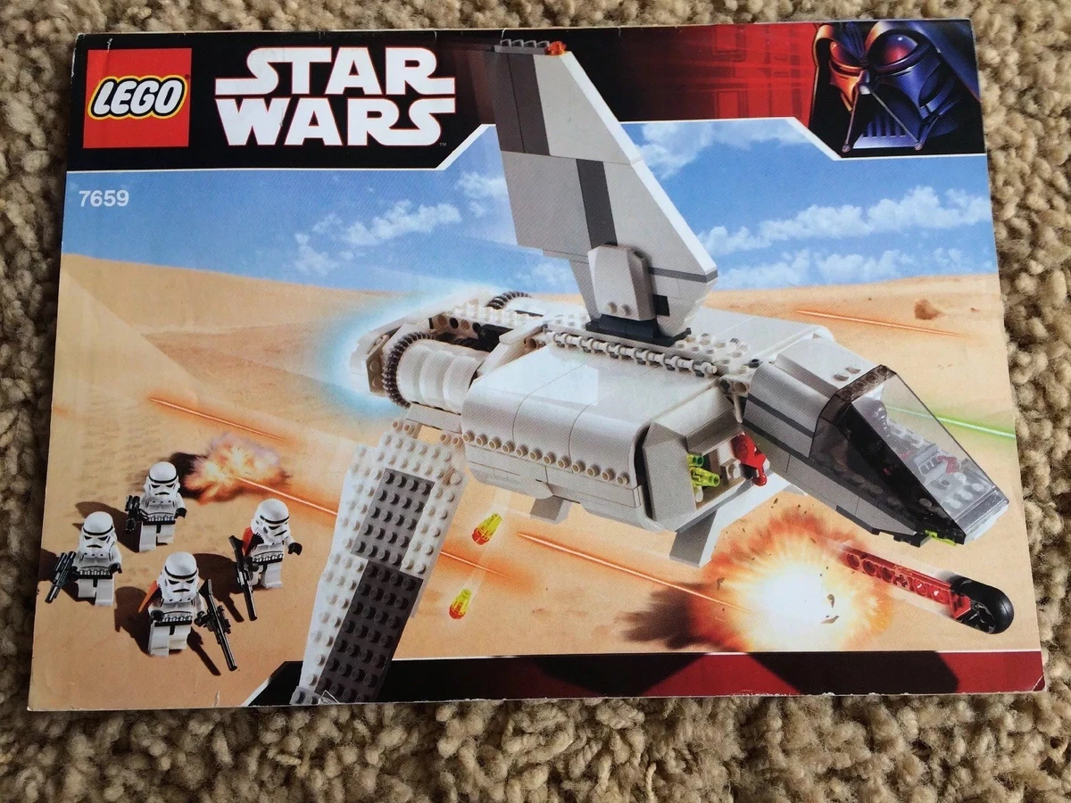 Lego 7659 Star Wars Imperial Landing Craft Instruction Manual