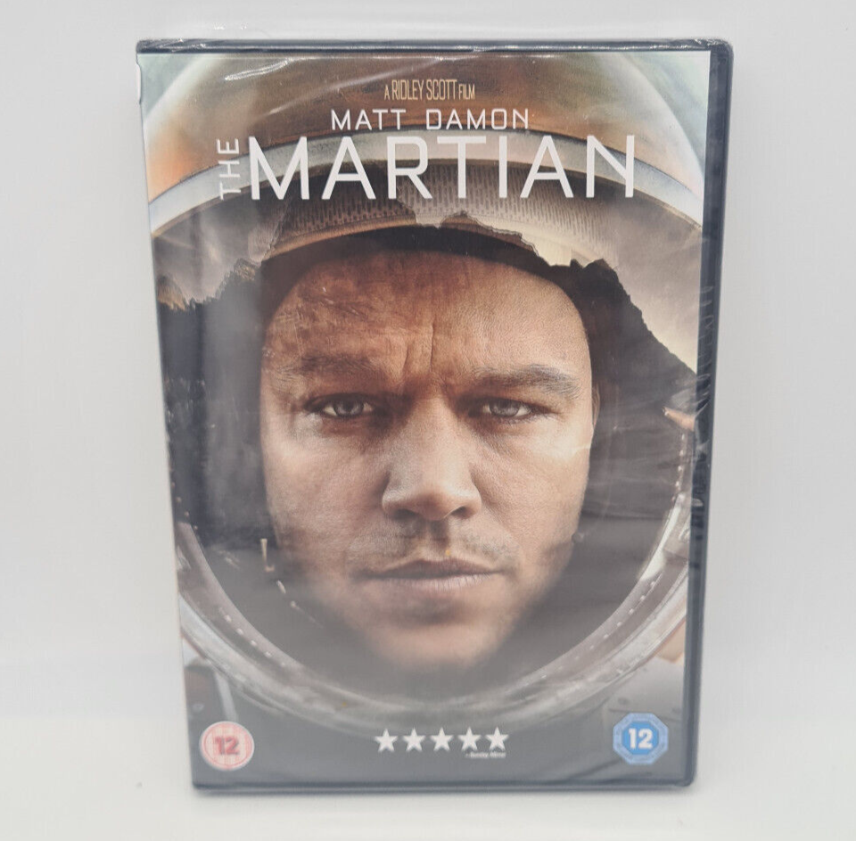 The Martian 2015 New Sealed Ridley Scott Matt Damon UK Region 2