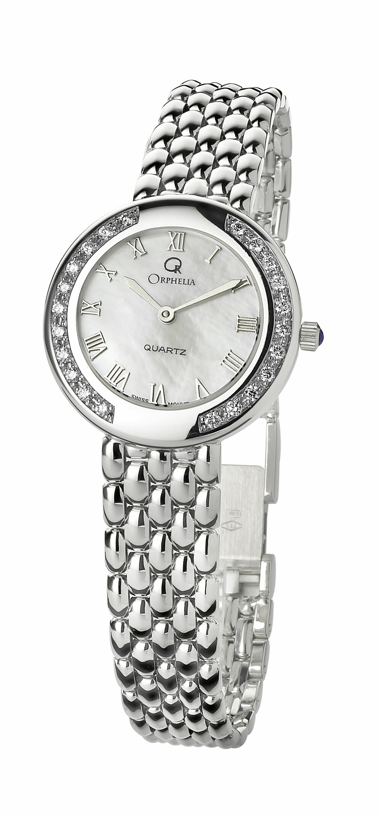 NUOVA Orologio Orphelia Gold Watches Donne Oro bianco  MON-7069