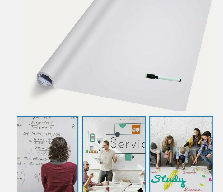 Weekly White Board Calendar Dry Erase Board Fridge Planner Organizer Kids Gifts-image