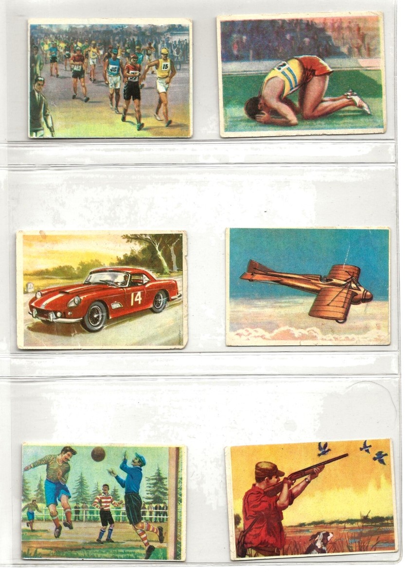 Figurines Encyclopedia Sports - Edition Zip,1964 - Various Numbers