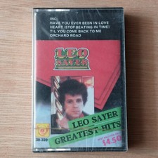 LEO SAYER Greatest Hits - Rare Malaysia Cassette Unique Label SEALED