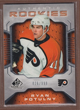 2006-07 SP Game Used #139 Ryan Potulny Rookie /999 - Flyers - 881🔥🏒🔥