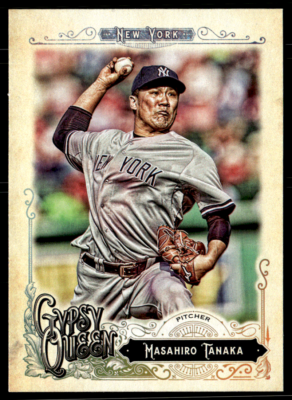 2017 Topps Gypsy Queen Baseball Masahiro Tanaka #212 | eBay