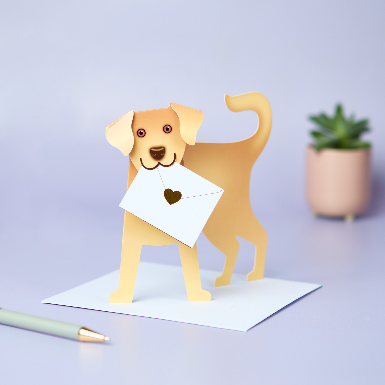 Special Delivery Card Collection - Dog - Biscuit