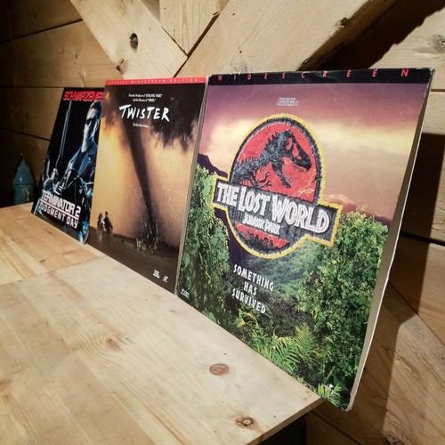 Terminator 2 Judgment Day - Lost World Jurassic Park - Twister Laserdisc Batch - Picture 6 of 12