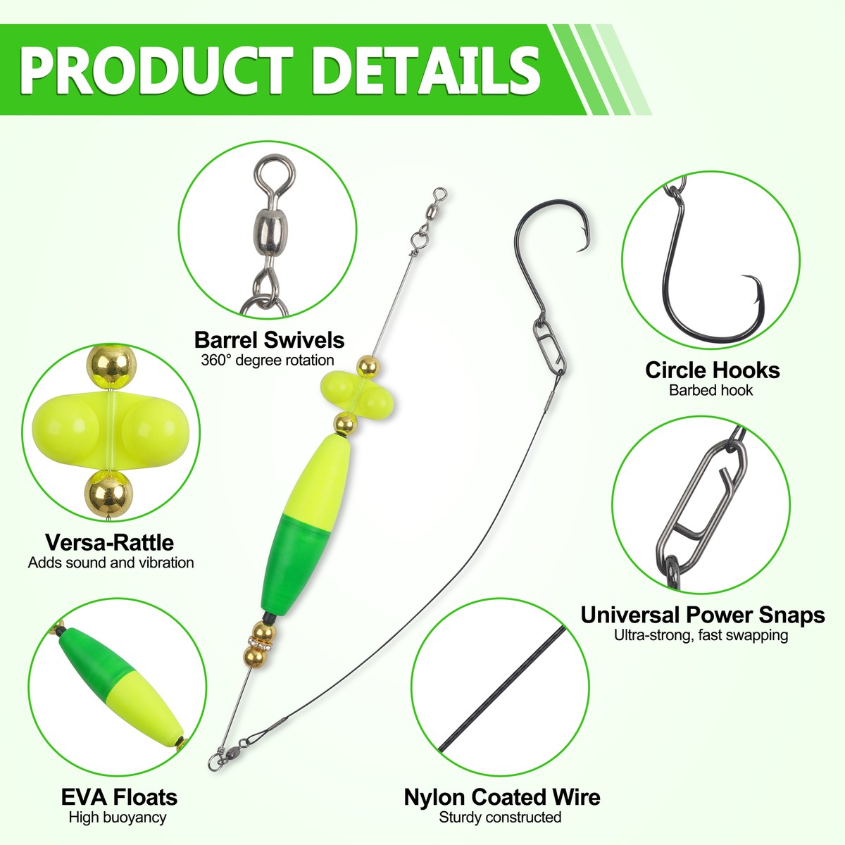 Worm Harness For Walleye Catfishing Tackle Making Kit Catfish Rig