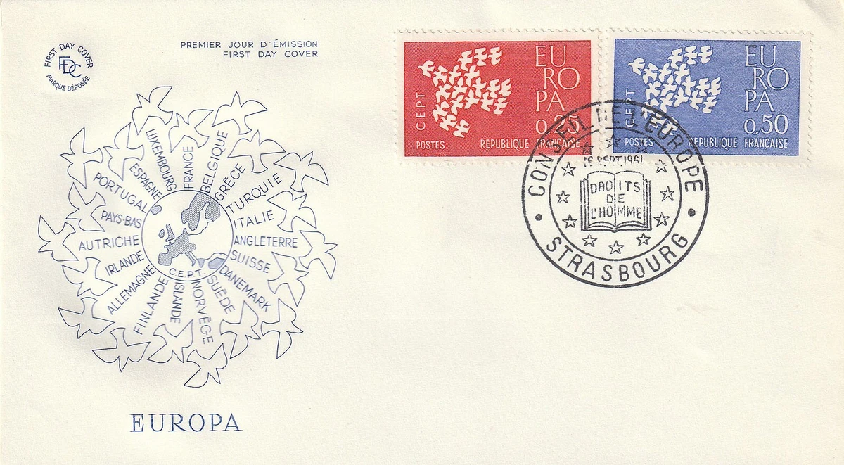 Enveloppe Premier Jour 1985 – Conseil De L’Europe, Philatélie, Collection