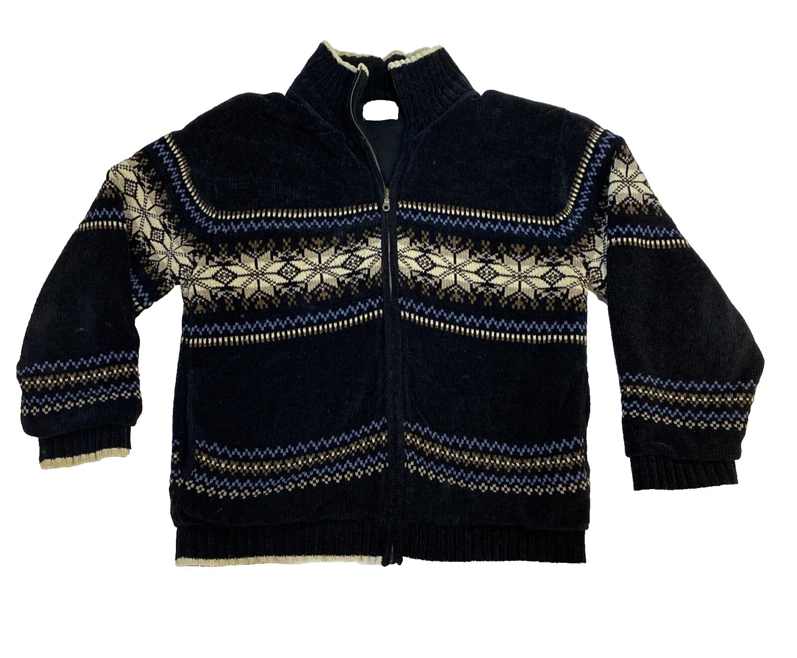 Suéteres vintage casual de tela para hombres