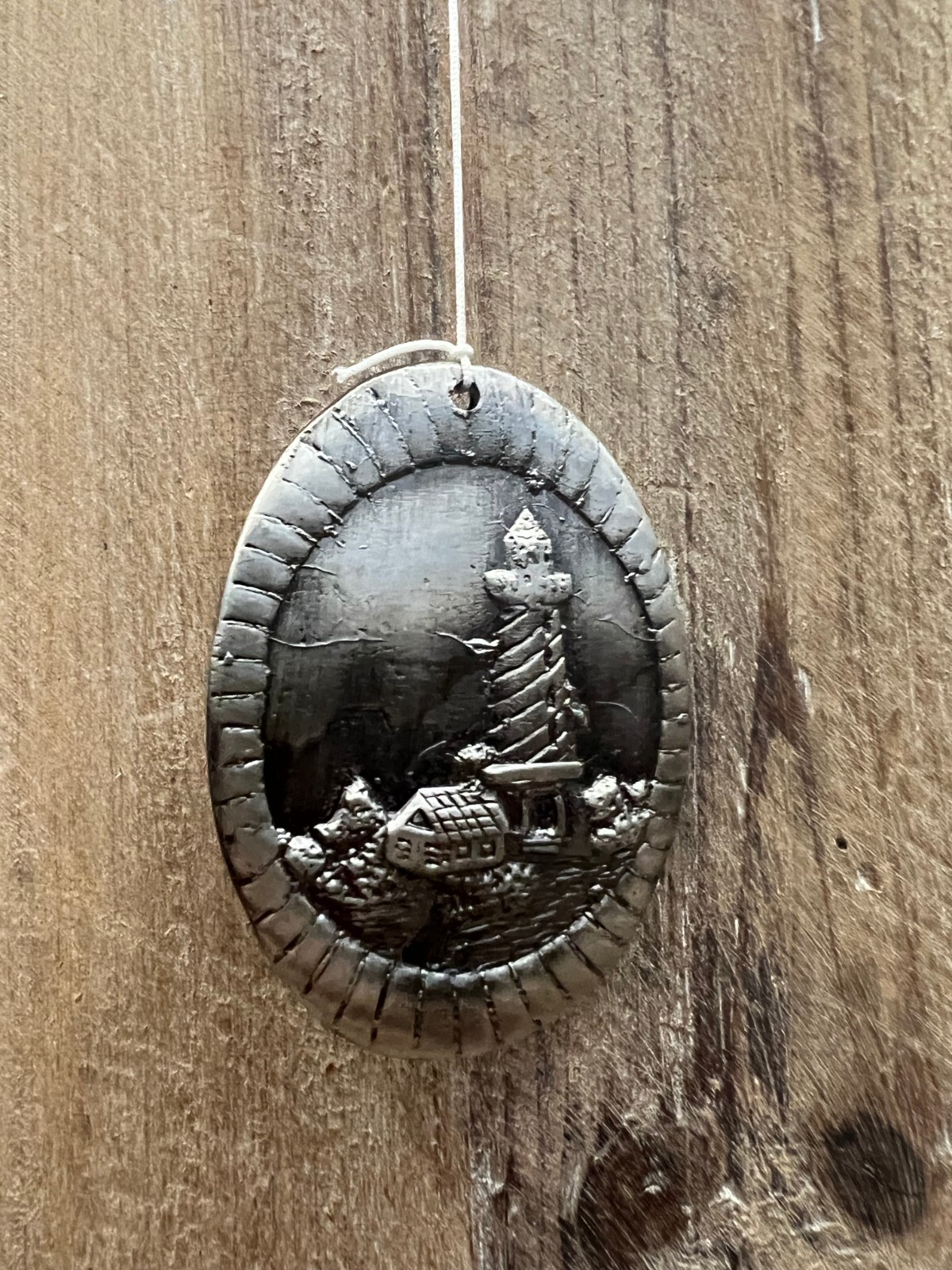 Lighthouse Metal Windchime  23.5" x 3"