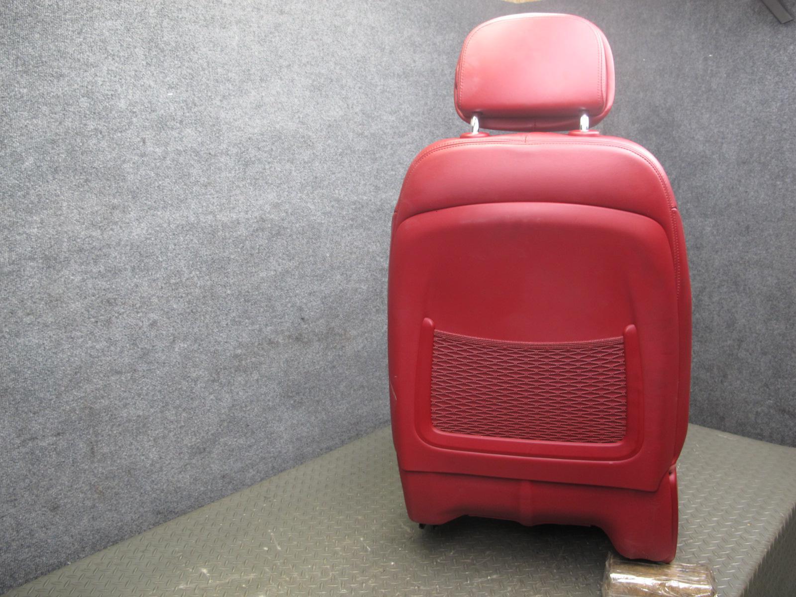 2017-2020 MASERATI LEVANTE M161 FRONT & REAR LEFT & RIGHT LEATHER SEAT SET RED
