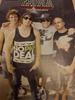 ALL TIME LOW A4 POSTER ROCK SOUND  MAGAZINE UK  Mint 