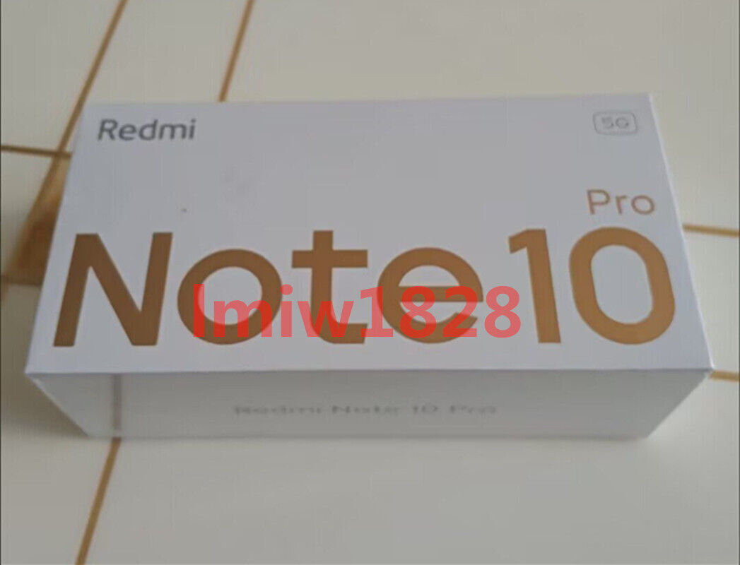 Xiaomi Redmi Note 10 Pro 5G 128GB 256GB LTE Android Global