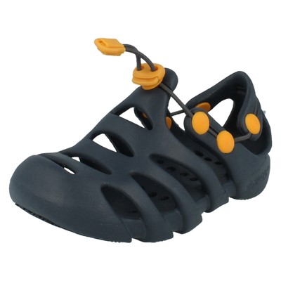 BOYS GIRLS HI TEC BEACH CASUAL SUMMER SANDALS CLOG TOGGLE