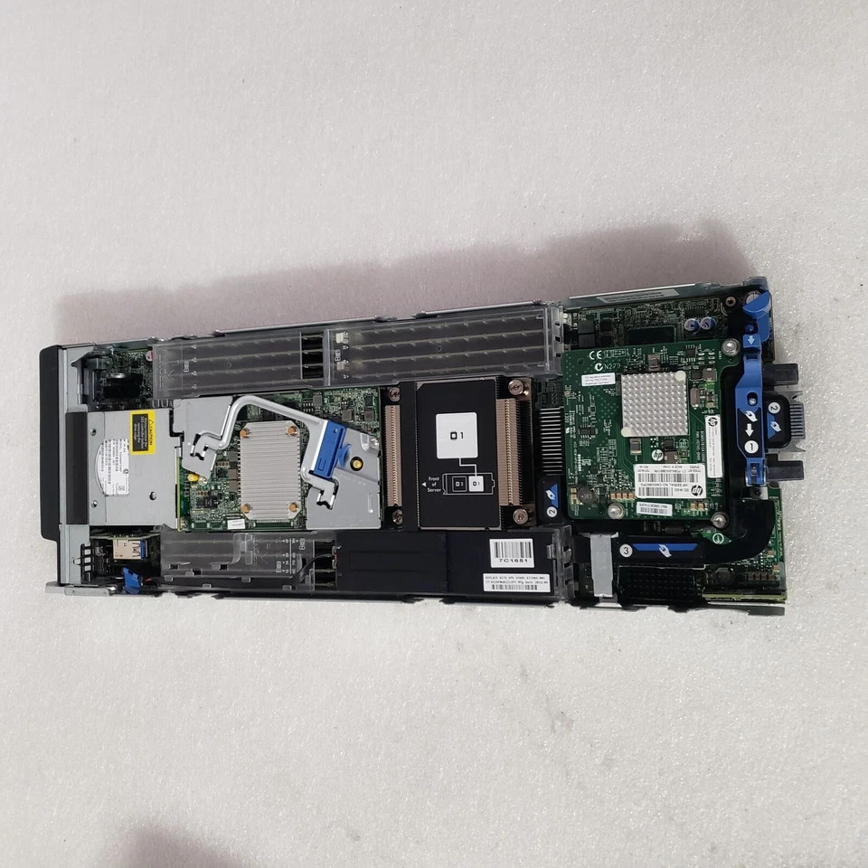 HP Proliant BL460c Gen9 2x Xeon E5-2620 v3 2.4Ghz 12-Core 64gb 2x 300GB - Image 3 of 4