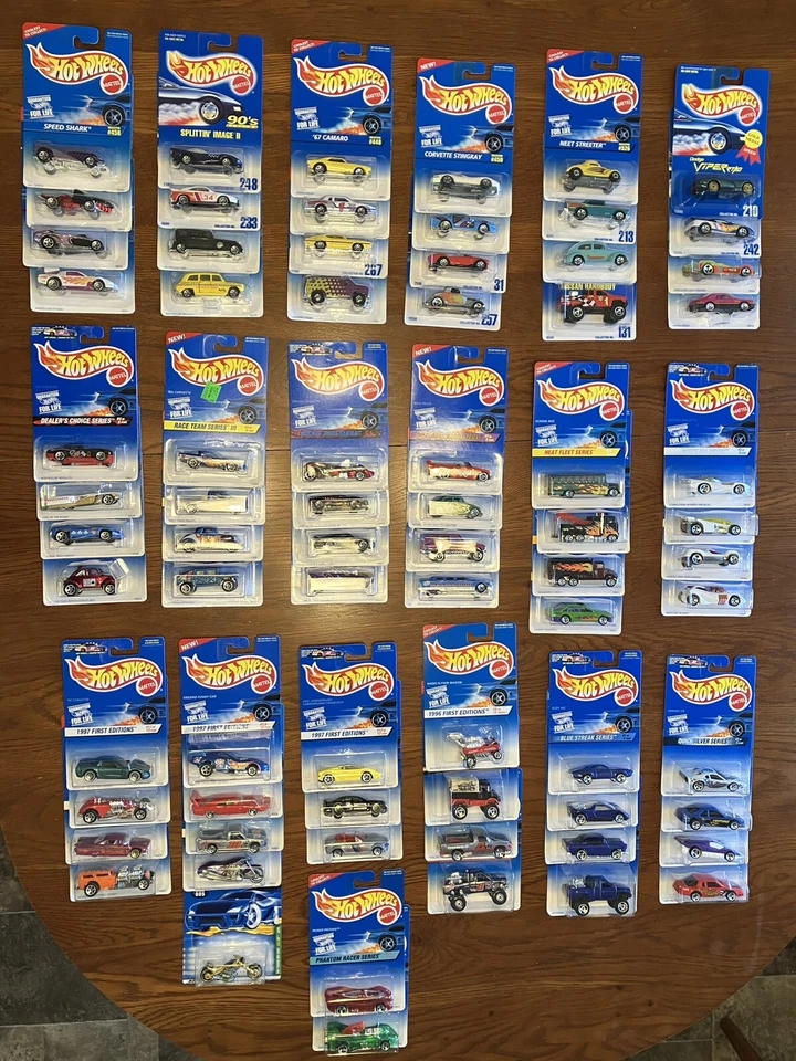 74 Car Case HOT WHEELS, 1996 - 1997 First Editions; Treasure Hunt, Series. Lot 6 - Image 3 of 4