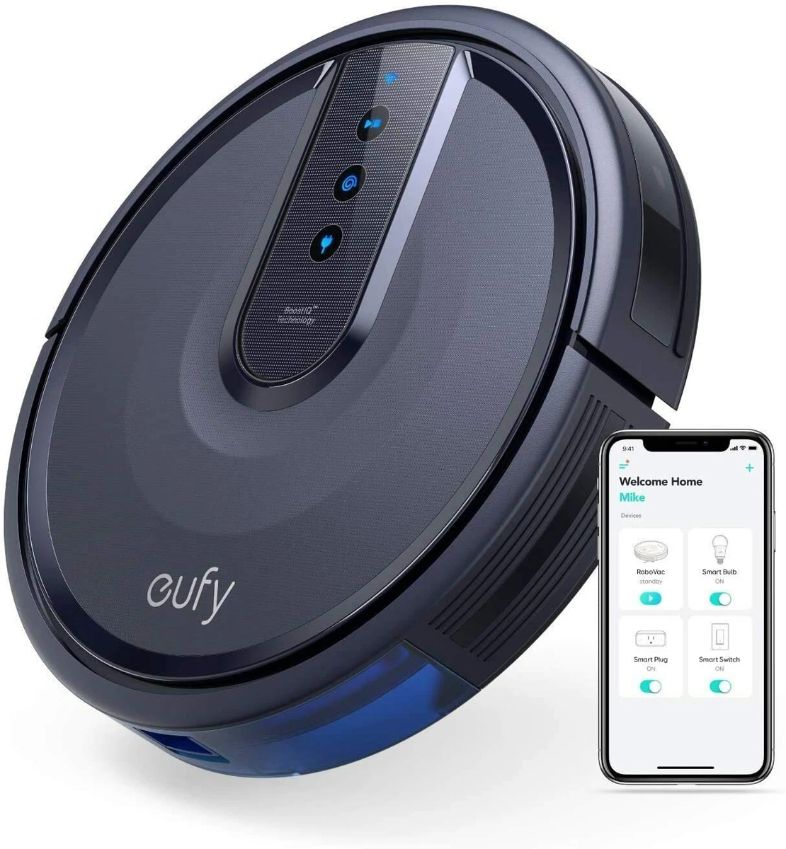 eufy RoboVac 25C Robotic Vacuum Cleaner Wi-Fi Smart Automatic Sweeper Robot  APP 848061023046