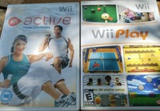 2 Wii Games Active More Workouts And Wii PLAY