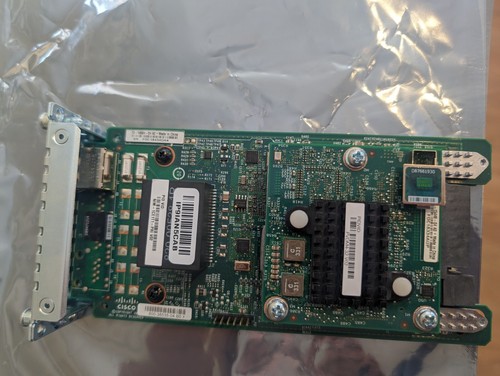 Cisco NIM 1CE1T1-PRI 1 Port Multi-flex Trunk Voice Module w/ PVDM4-32 V02 - Picture 3 of 5