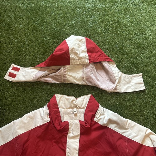 Rare Vintage 90’s Athletech Nylon Ski Jacket Mens 2XL w/ Double Zip & Zip Hood - Picture 11 of 19
