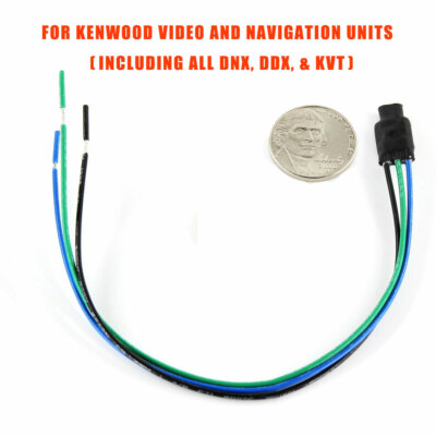 Parking Brake Bypass W/O Switch For ALL JVC KW KD 2 Din Radio Player