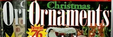 Just Cross Stitch Magazine CHRISTMAS ORNAMENTS or HALLOWEEN- YOUR CHOICE 