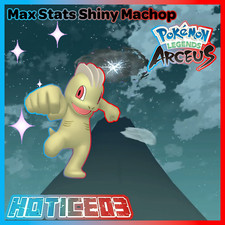 Pokemon Legends: Arceus Shiny Machop Max Stats