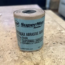 Supermax Tools 120-Grit Abrasive Wrap For The 25 In. Drum Sander And 24 In.