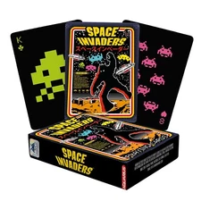 SPACE INVADERS: VIDEO GAME PLAYING CARDS 52 Card Poker Game Deck Blackjack / NEW