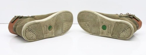 TIMBERLAND Stivaletto Alte Usate EU 38 (Cod.CS156) Donna Verde In Pelle - Imagen 5 de 6