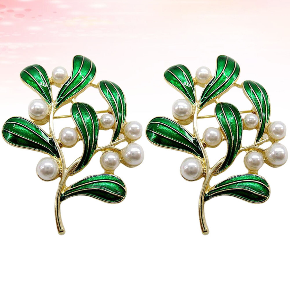 Gaodercha Saft-Broschen Set - 2 Fruchtgetränk Anstecknadeln Aus Legierung