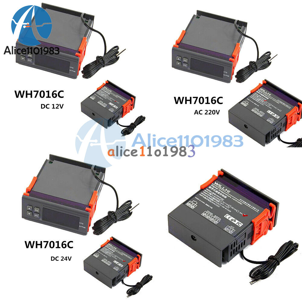 PID Temperature Controller – DC24V, 32 Programmable Steps, Dual Display, RS485, For Printing, Plastic & Industrial Use
