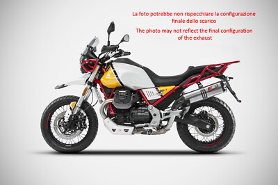 EXHAUST ZARD TITANIUM RACING MOTO GUZZI V85 TT 2019-23
