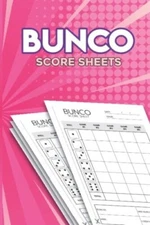 Bunco Score Sheets Large Print, 6X9", Easy Tear Out Bunco Tally Sheets, Perf CL3