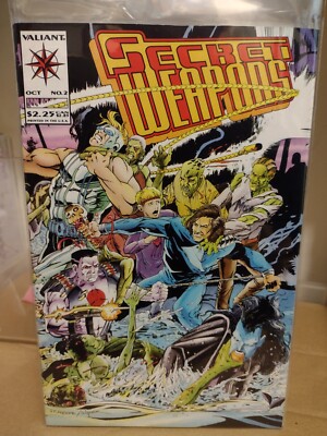 Secret Weapons #2 (1993, Valiant Comics) New Warehouse Inventory VG/VF Condition