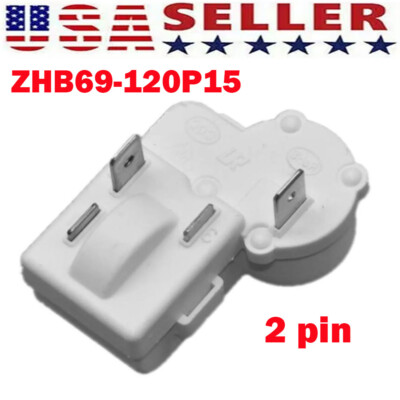 Refrigerator Freezer Compressor Starter Overload Protector Relay ZHB69-120P15 *