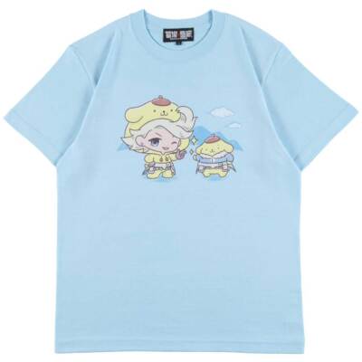 Presale Bravely Default 10th Anniversary Ringabel Sanrio Pom Pom Purin T-shirt