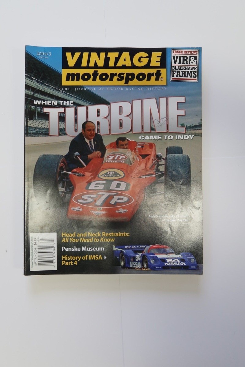 Vintage Motorsports Magazines Year 2004 Issues 3 and 5-6 | eBay