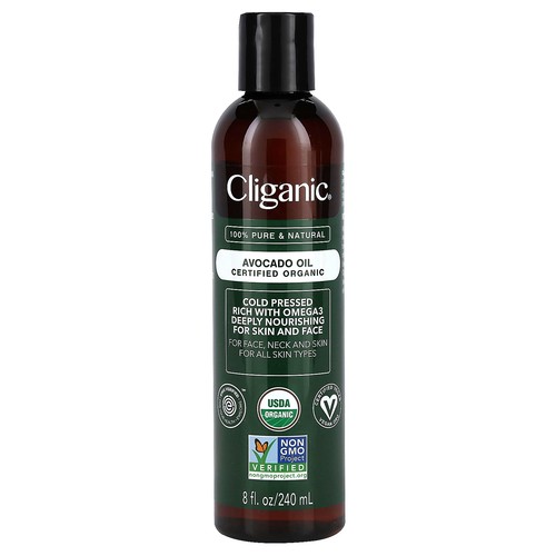 Organic Avocado Oil, 8 fl oz (240 ml)
